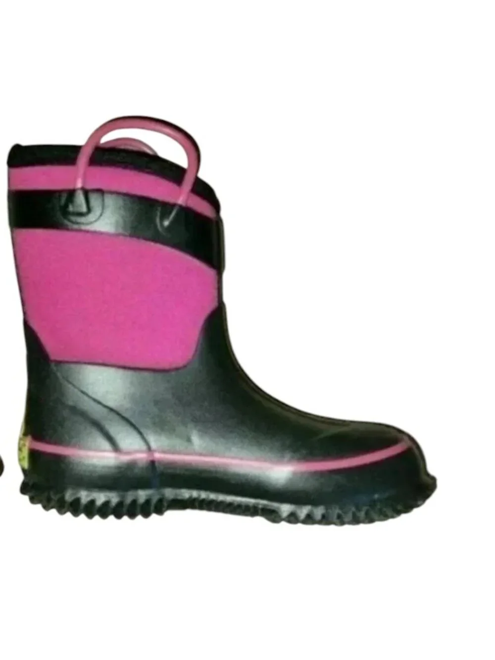 NEW Western Chief Pull Slip On Handle Waterproof Winter Snow Rain Boots Shoes 10